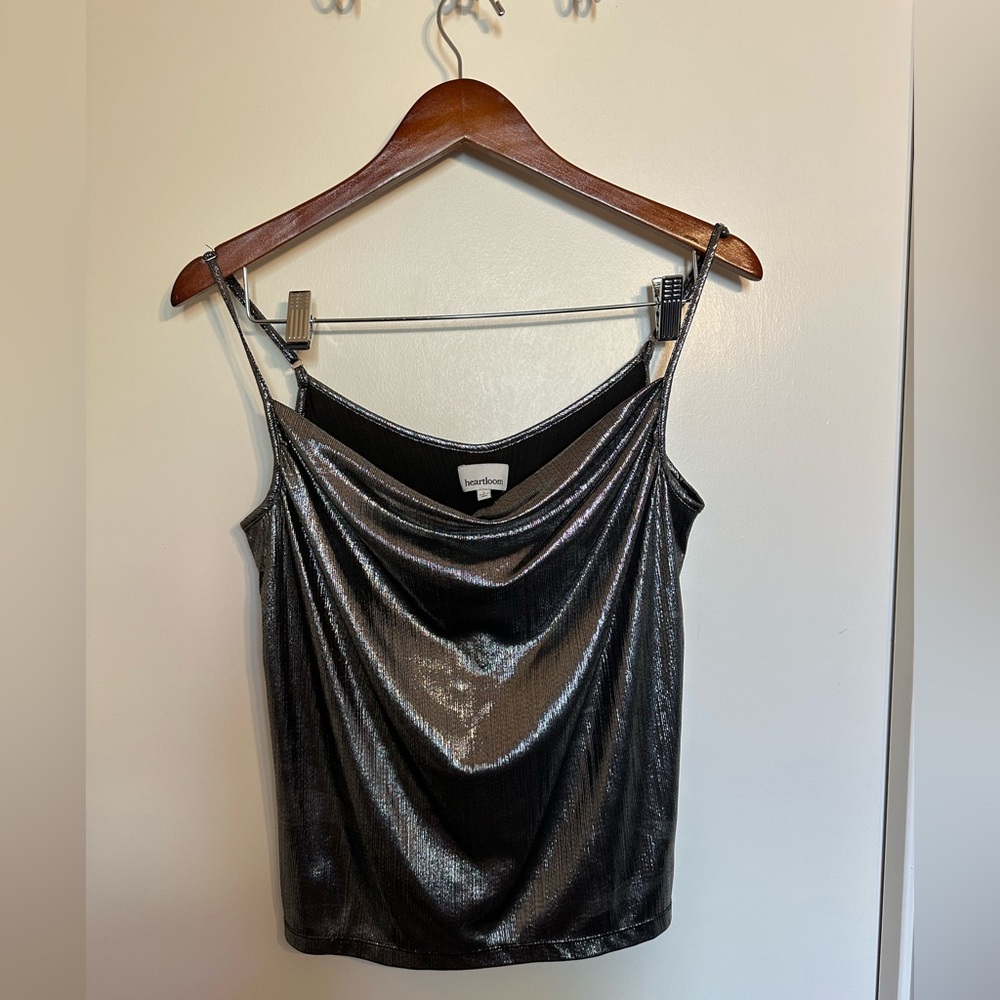 heartloom silver cowl neck